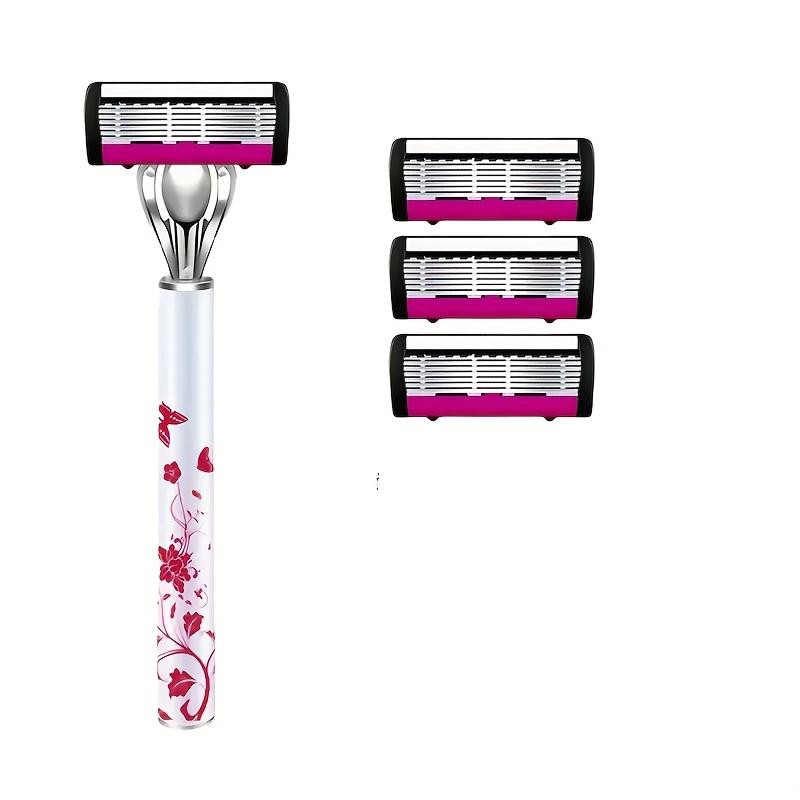 

Stainless Seel 6-layer Shaver Blade, Manual Shaver for Man 1 Blade Holder 3/6 Blade Head