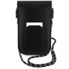 Hello Kitty Tasche Leder Schwarz Versteckte Kitty Kordel