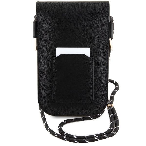 Hello Kitty Tasche Leder Schwarz Versteckte Kitty Kordel