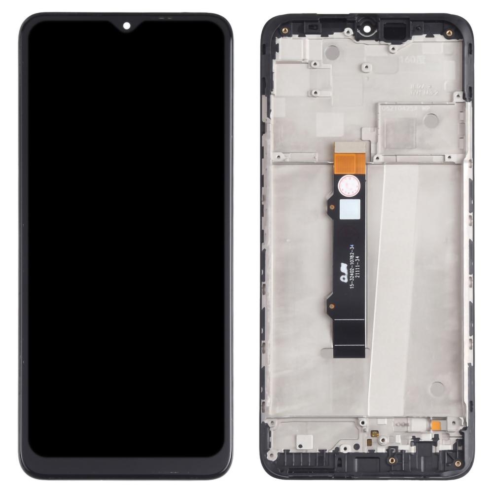 

For Motorola Moto G50 XT2137 Grade B LCD Screen and Digitizer Assembly+Frame Replacement Part (without Logo) Black