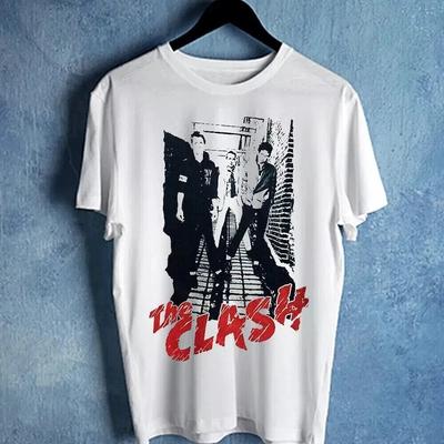 The Clash English Rock Music Band T Shirt Cotton Tee Size S To 5XL