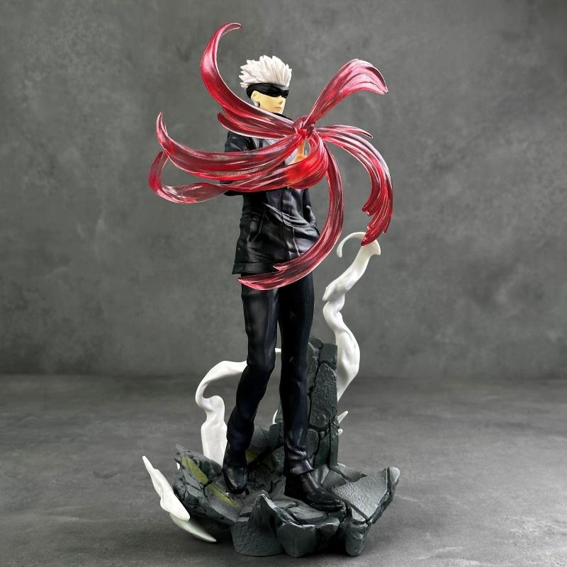 Jujutsu Kaisen Gojo Satoru Hollow Technique Special Effects, Battle Gojo Satoru Scene Model Boxed Pvc Model Decoration Toy Gift