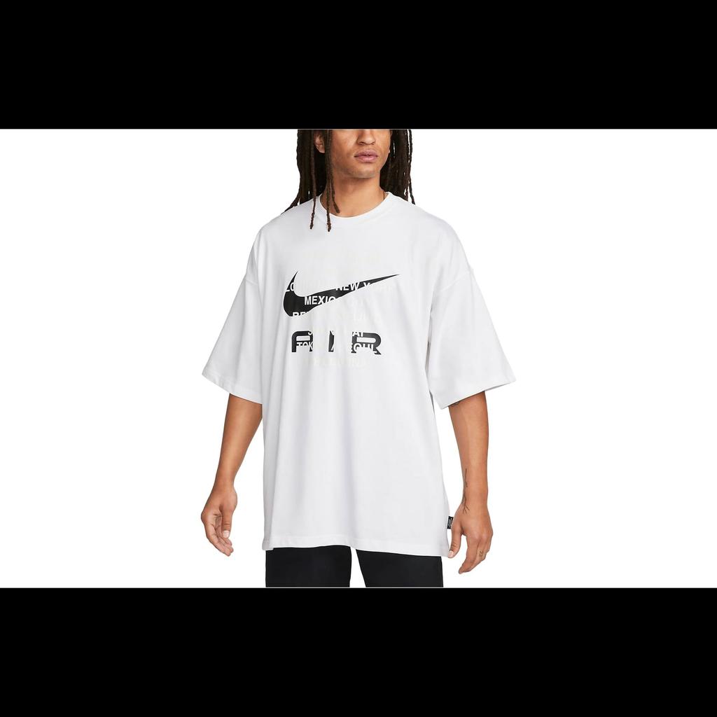 Nike Drop Shoulder Sleeve T-Shirt Men's White FD1250-100