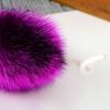 Elegant Animal Inspired Key Holder Lightweight Mink Hair Decors Hedgehog Car Decoration Charm For Everyday Use