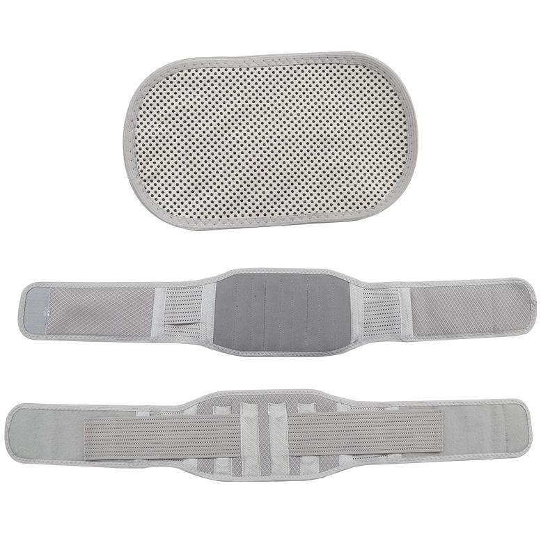 Narrow Breathable Waist Belt, Support Magnet To Keep Warm And Fix Waist, Sports Fitness Waist Support Waist Circumference, Summer Waist Protection gray