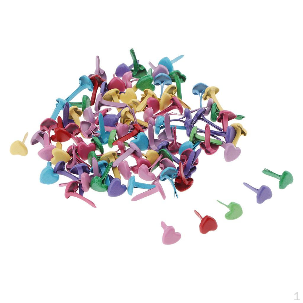 Fasteners, Multi Color 6 Styles to Select