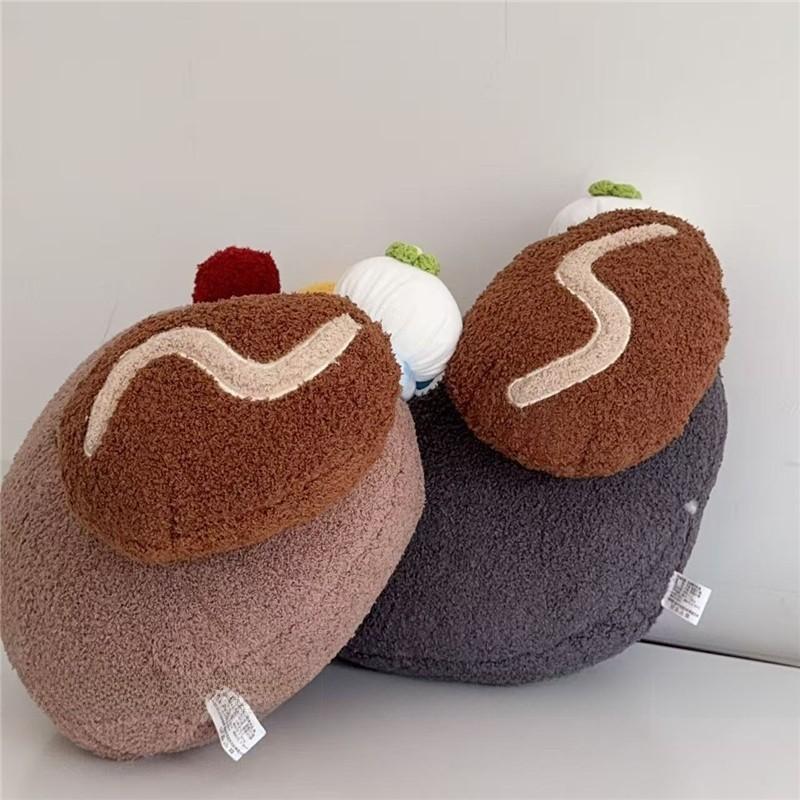 Adorable Head Dog Shape Pillow With Pp Cotton Filling For Couch Decor And Travel