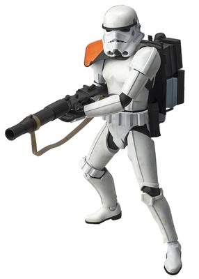 Modello in plastica in scala 1/12 di Star Wars Sandtrooper