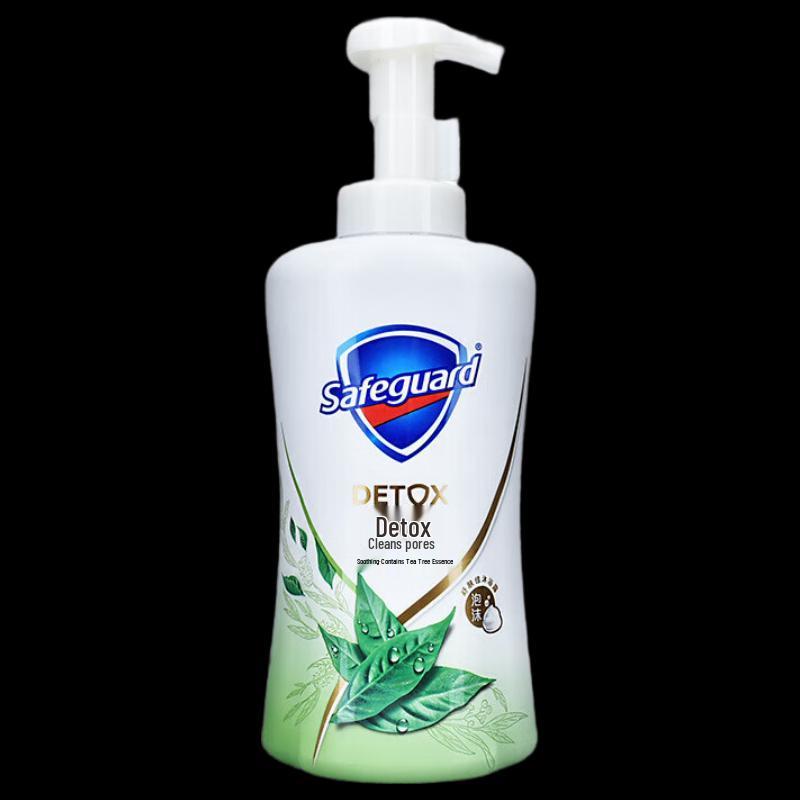 Safeguard Soothing Tea Tree Oil Foaming Shower Gel 500g