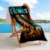 Goonies Adventure Begins Personalized Name Beach Towel Soft Durable Quick-Dry Suitable for Swimming Gym Camping Yoga Vacation