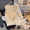 Padded Vest for Women  Winter Sleeveless Tops Vest Thickened Casual Vest