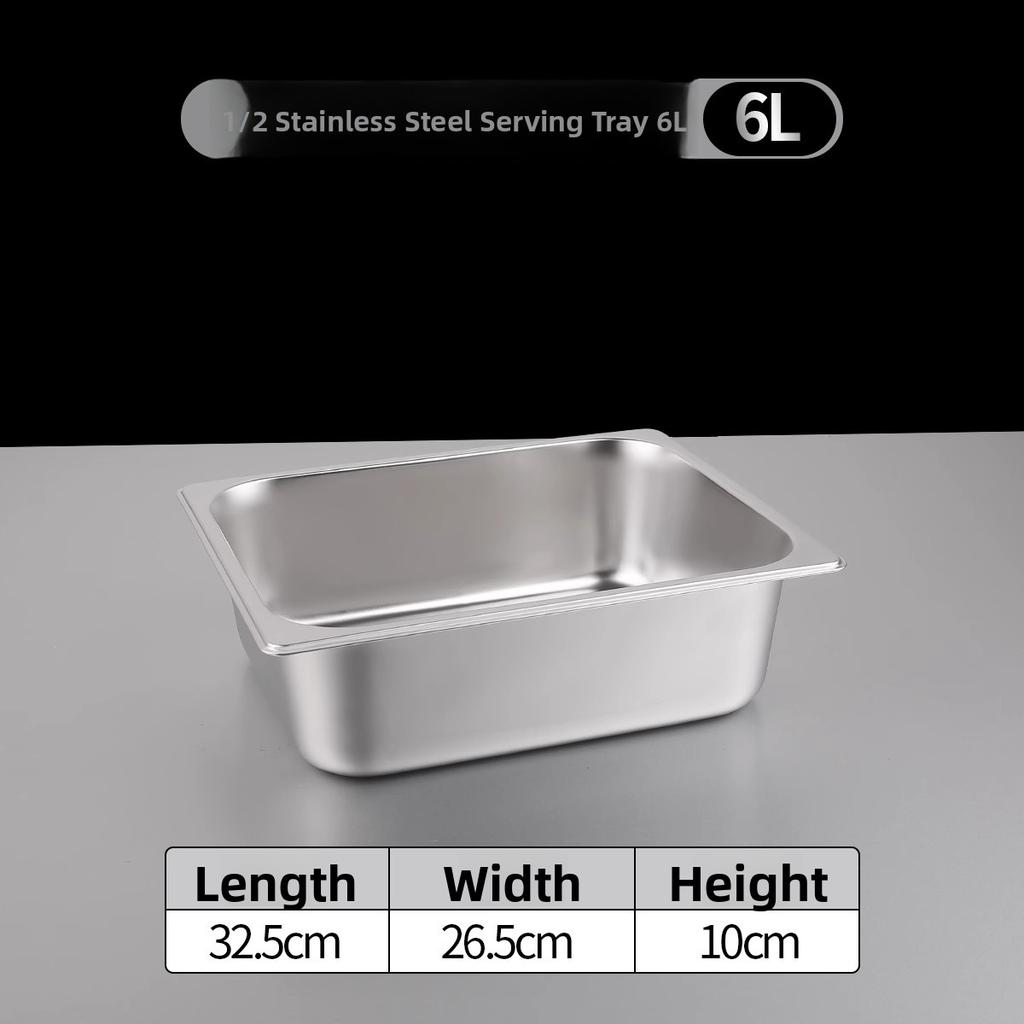 Stainless Steel Rectangular Covered Small Seasoning Box Food Container Thermal Restaurant Kitchen Cooking Utensils Dish Pot