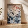 Salbeigrün Gold Japandi Kunstdruck Fliegende Vögel Wandkunst Abstrakte Sonnenkunst Wohnzimmerdeko Japanische Wandkunst Schlafzimmerdeko Geschenk