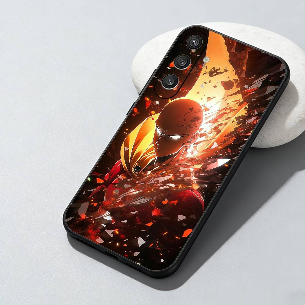 

Чехол для телефона O-One P-Punch Man S-Saitama для Samsung Galaxy A73, A72, A71, A70, A52, A51 Другие Мягкий Черный Чехол Samsung a32 5g