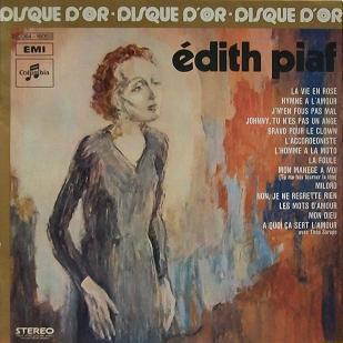 LP Record EDITH PIAF  Le Disque DOr DEdith Piaf 2C06416053 COLUMBIA France World Music Used