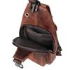 Men's Retro Genuine Leather Crossbody Chest Bag