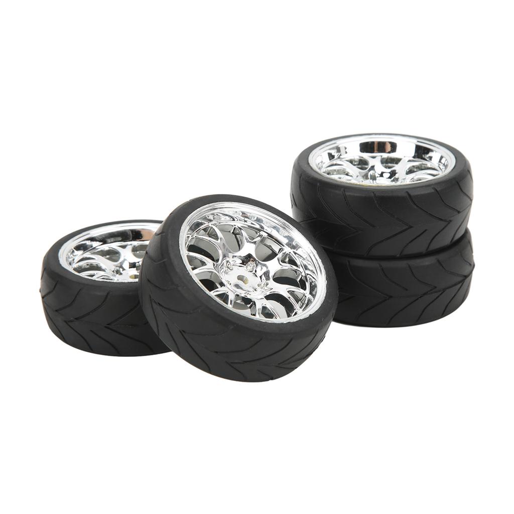 4PCS 110 RC Wheels Strong Cushioning High Abrasion Resistance RC Tires Rubber RC Car Tires for