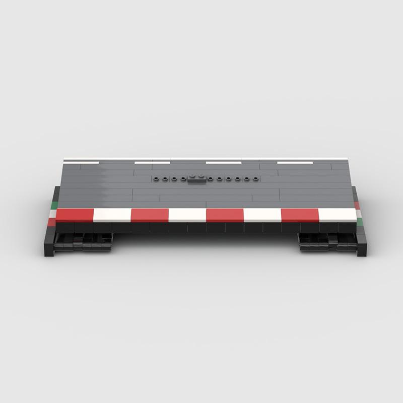 Speed 8 Car Bracket Display Stand Building Blocks Photo Frame for Car SpaceShip Educational Toy for Children Adults Gift