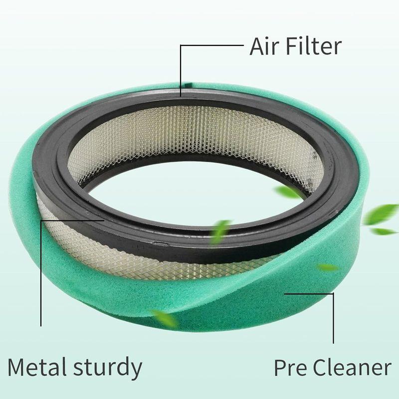 47 083 01 Air Filter Kit for Kohler Ch11-ch16 Ch410-ch450 M18-m20 18-20 Hp Engines, M83646 Air Filter for Kohler 47 03 04