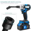 CR-MO Chromium Molybdenum Steel Swivel Socket Wrench 1/2" 12~19mm Hex Adapter Impact Socket Hand Tool High Hardness