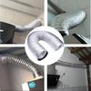 Range Telescopic Hood Exhaust Pipe Stainless Steel Kitchen Ventilation Duct
