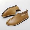 Fashion Business Lightweight Flats All-match Mens Slip on Shoes Men's Genuine Leather Loafers Casual Soft Non-Slip Dress Shoes for Men