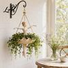Hanging Planter Ballet Dancer Planter Decorative Flower Pot for Indoor Outdoor Garden Cute Space-saving Plant Hanger Succulents Spider Plant,