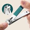 Stainless Steel Nail Clippers Set Grooming Tools Set With Portable Case Manicure Art Tool Green Nails Cut