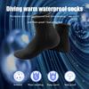 1 Pair 3mm Neoprene Socks Unisex Diving Socks Thermal Anti Slip Beach Socks for Diving Swimming Snorkeling