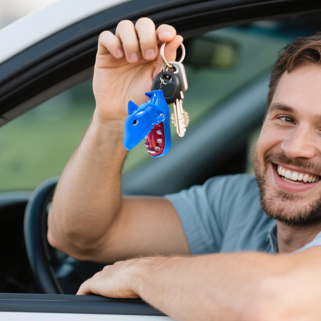 Zvířecí Klíčenky Krokodýlí Zubař Hra Klíčenka Vtipný Přívěsek na Tašku Peněženka Peněženka Telefon Přívěsek pro Auto Cestování Dekorace Kabelky