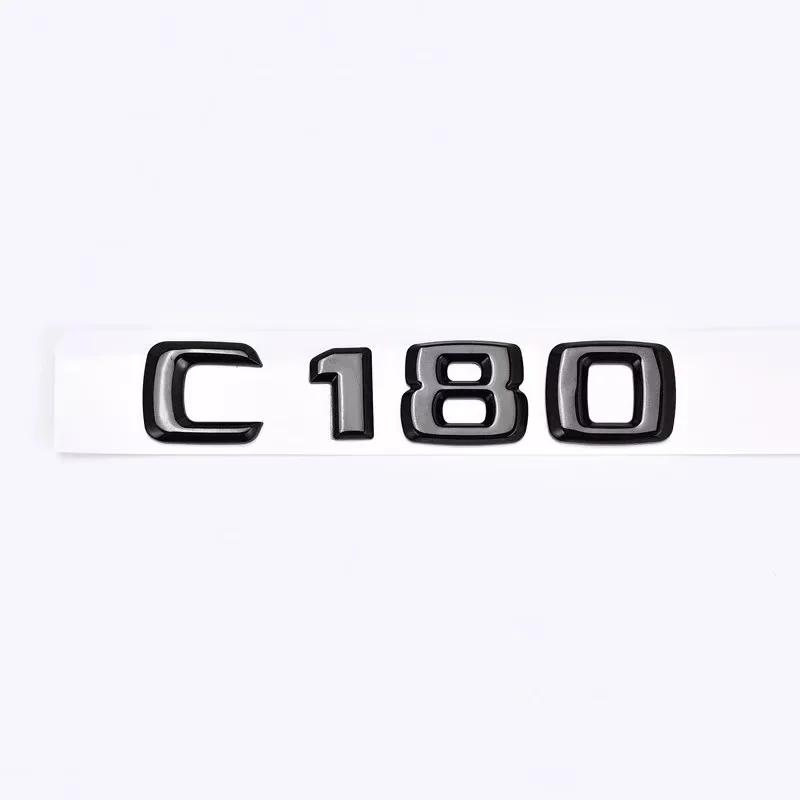 cfvjhy1 2025 Hot ABS Car Sticker Trunk Letters For Mercedes Benz C200 C220 W205 W204 W203 C260 C300 C320 C350 C400 C450 Emblem Logo Acce