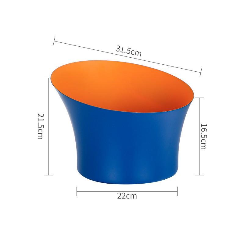 304 stainless steel Deer Head ear GOLD SILVER big ICE BUCKET BOWL CHAMPAGNE Large champagne bar bucket beer bucket basin