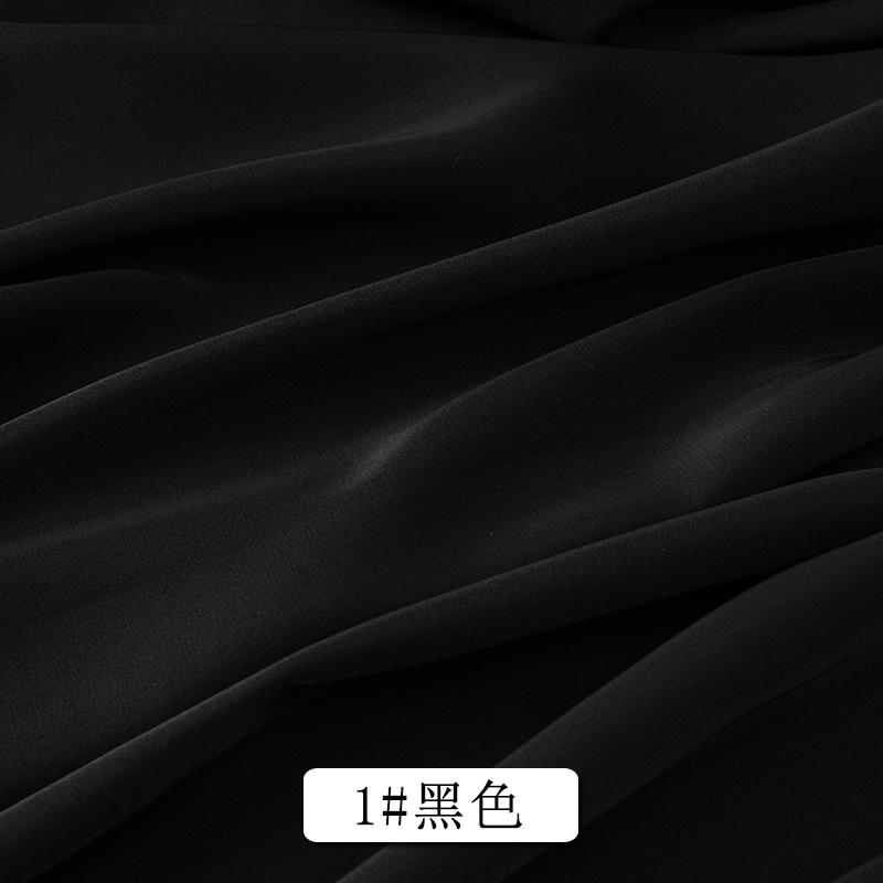 0.5m/1m/2m Soft Satin Chiffon Fabric For Clothing Skirts, Shirt Linings, Home Wear, Pajamas, Handmade DIY Fabric TJ22078