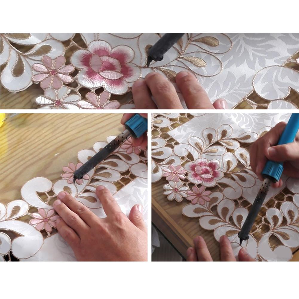 Embroidered Floral Lace Tissue Box Cover Keep Your Tissues Neat and Tidy