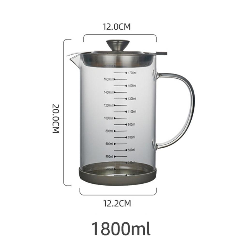 with Scale Cooking Oil Storage Can Fine Mesh Oil Filtration Can Oil Filter Container  Cooking Tool