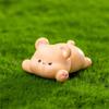 6pcs Cartoon Animal Desk Ornaments Resins Decorative Miniature Figurines Accessories for Kids Room and Living Room Table