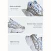 Hello Kitty x adidas Ozmillen Cordón Elástico I Blanco Brillo Azul Gris Zapatillas de Bebé Blanco Nube Gris-Uno IF7030