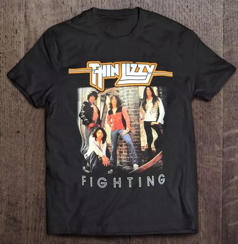 

Thin Lizzy Fighting Unisex Short Sleeve Tshirt size S5XL ZL484 Unisex T-Shirt XXXXL