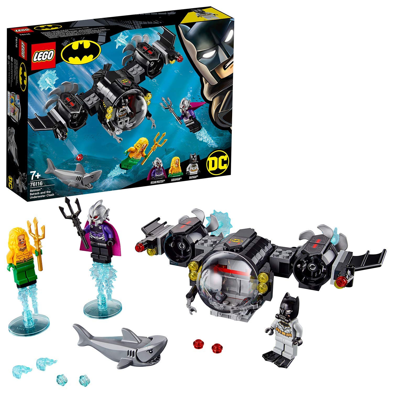 

LEGO Super Heroes Batman™ Bat-Sub Underwater Battle 76116 Building Blocks Toy for Boys
