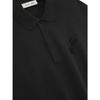 Fear of God Essentials Embroidered Classic Polo Sweatshirt Vintage Black Men Tops 192HO252042F