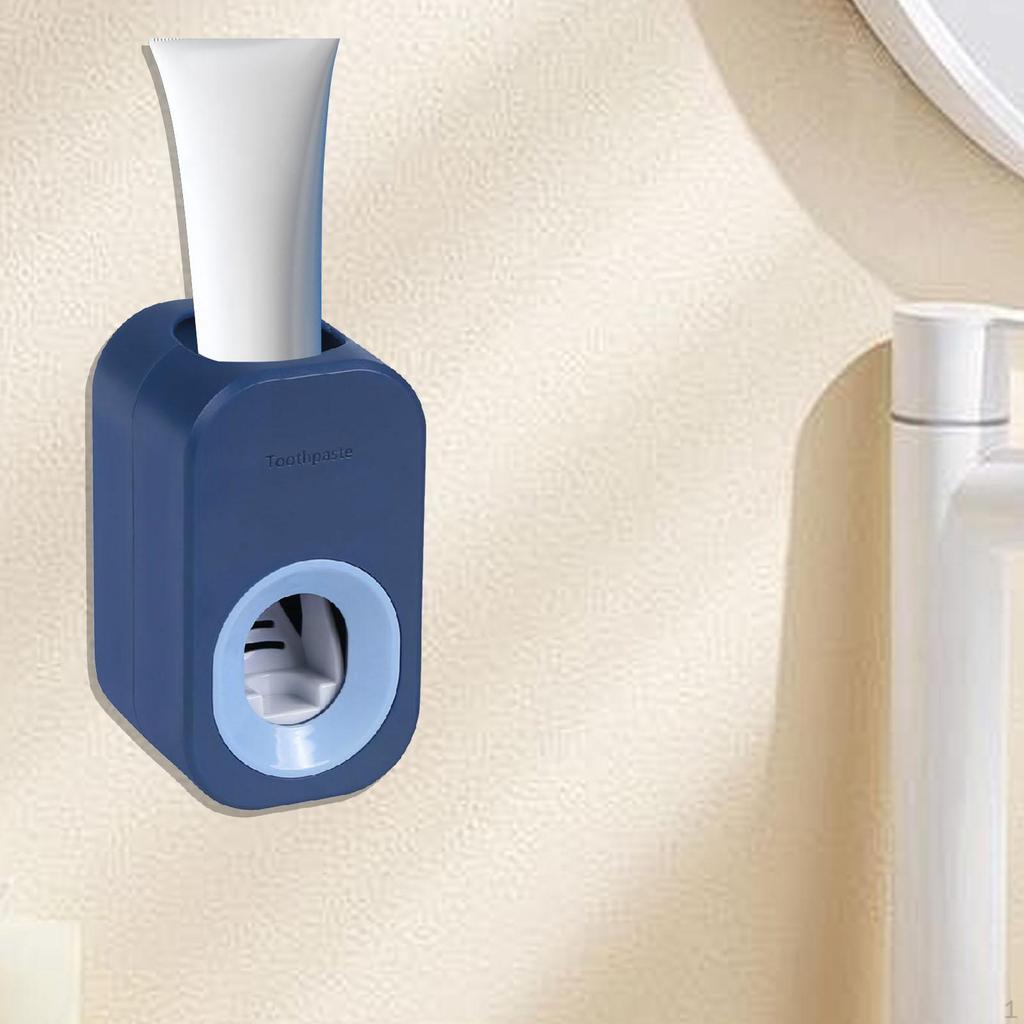 Automatic Toothpaste Dispenser Bathroom Accessories Multipurpose Portable Toothbrush Holder for