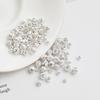 s925 Sterling Silver Twisted Spacer Beads for DIY Necklace, Bracelet & Jewelry Making