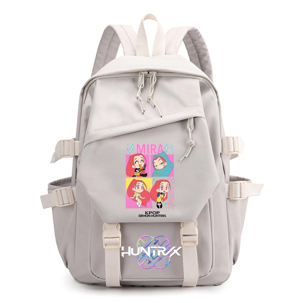 Cartoon K-pop Demon Hunters Printed Backpack for Teenager Boy Gril Schoolbag Children Student Waterproof Bookback Women Waterprooftravel Bag Kid Gift