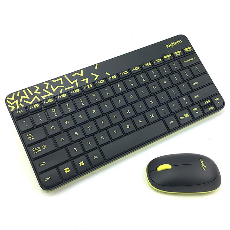 Logitech MK240 Nano Kabelloses Tastatur- und Maus-Set