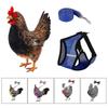1 Juego de Arnés para Pollo con Correa Transpirable Ajustable Chaleco para Aves de Corral Patos Pollos para el Patio Trasero
