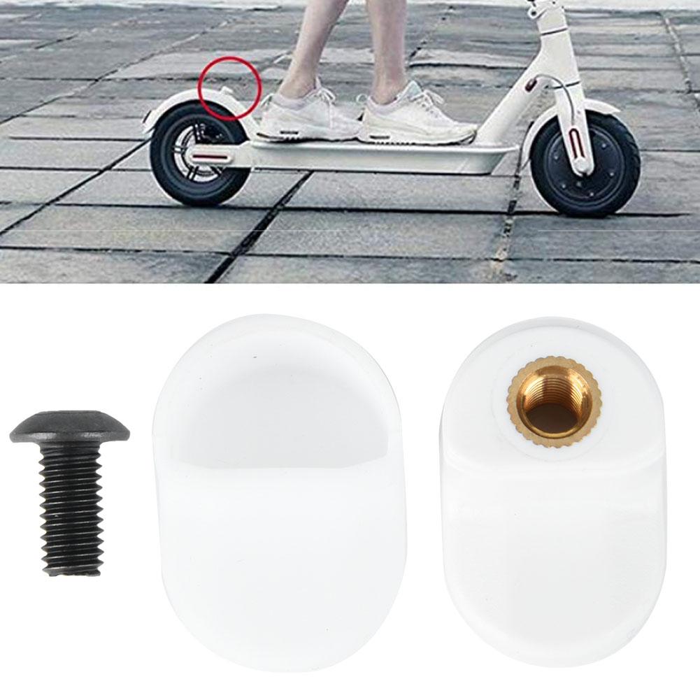 Rear   Hook & Silica Gel Sleeve for   M365 Electric Scooter White