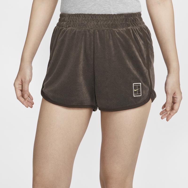 Nike Heritage Fashion Comfortable Soft Skin-Friendly Three-Quarter Casual Shorts Women Shorts Baroque-Brown FQ2283-237
