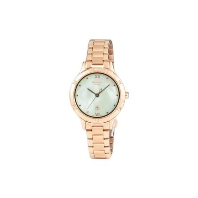 Sheen Series Fashion Elegant Watch Simple Luxury Three-Hand Mother Of Pearl Dial Quartz Movement Metal Strap Women Watches SHE-4546PG-3AUPR