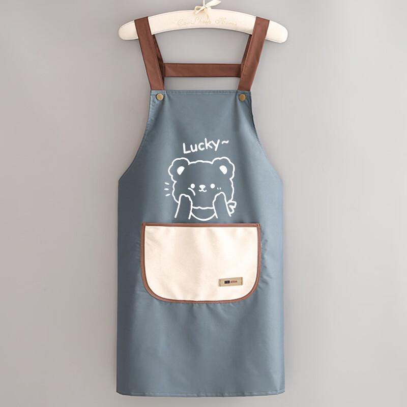 

Waterproof Kitchen Apron with Hand Towel Pocket
