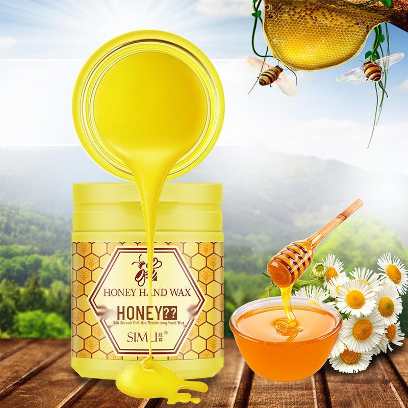 Silk Screen Hand & Foot Exfoliating Peel-off Mask - Milk Honey Hydrating & Moisturizing Treatment for Women